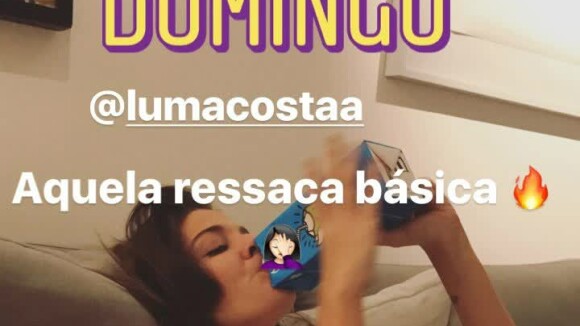 Marina Ruy Barbosa e Luma Costa brincam após chá de lingerie: 'Ressaca básica'