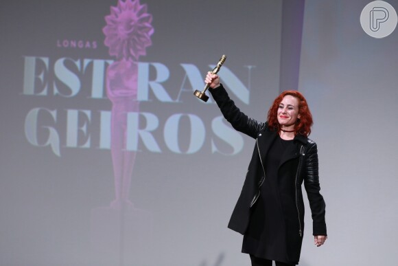 Katerina D'Onofrio ganhou o Kikito de Melhor Atriz de Filme Estrangeiro por 'La Ultima Tarde' no 45º Festival de Cinema de Gramado