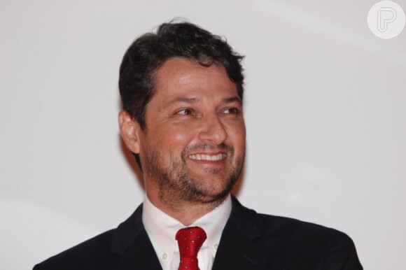 Marcelo Serrado foi um dos apresentadores do evento