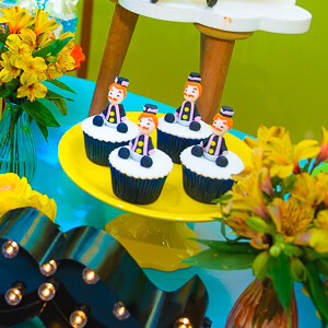 Detalhe da decoração da festa de 2 anos de Gabriel, filho de Fernanda Gentil e do empresário Matheus Braga