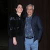 Caetano Veloso e Paula Lavigne prestigiaram o aniversário de Luciano Huck
