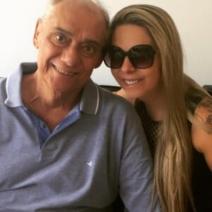 Marcelo Rezende está contando com o apoio da namorada, Luciana Lacerda