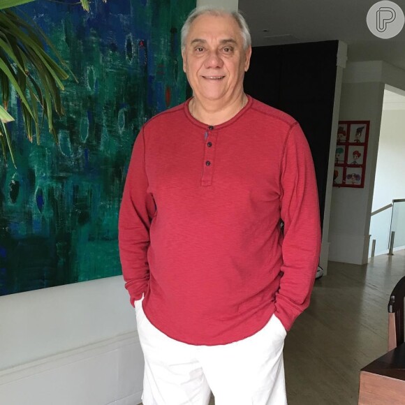 Marcelo Rezende, com câncer, é aconselhado por Milton Neves na web