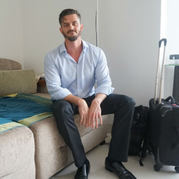 Marcos, ex-participante do 'BBB17', também negou namoro com a estudante Babi Rocha