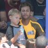 Em Barcelona, na Espanha, Neymar passou momentos divertidos ao lado do filho, Davi Lucca, de 6 anos