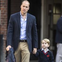 Príncipe William leva George à escola para primeiro dia de aula. Veja fotos!