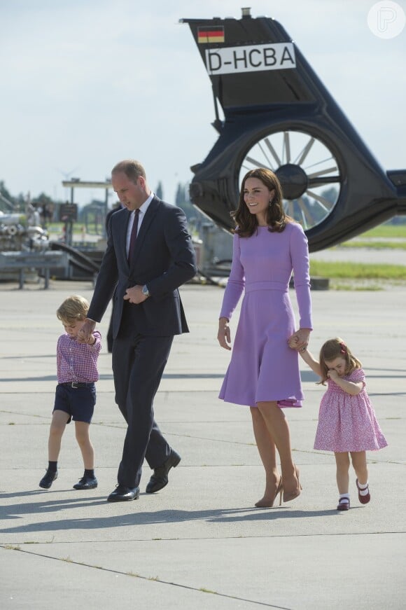 Kate Middleton é mãe de George, de 4 anos, e de Charlotte, de 2 anos