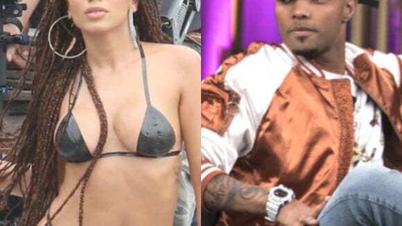 Anitta, de biquíni em clipe, causou ciúmes em mulher de MC Zaac: 'Printou foto'