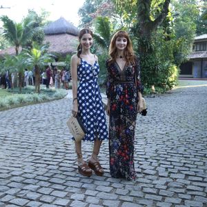As gêmeas Giselle e Michelle Batista também foram convidadas para o casamento