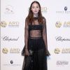 A modelo Bruna Tenorio vestiu Dior no evento de gala beneficente promovido pela Fundação Alcides e Rosaura Diniz (ARD), em Nova York, nos Estados Unidos, nesta quinta-feira, 7 de setembro de 2017