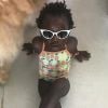 Giovanna Ewbank exibiu a filha, Títi, de 4 anos, toda estilosa de maiô de abacaxi em seu Instagram nesta segunda-feira, 11 de setembro de 2017