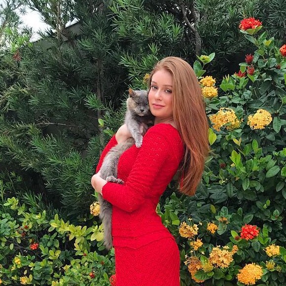 Marina Ruy Barbosa revelou amar tem o cabelo comprido: 'Pelo que entendi, a equipe da novela quer um cabelão. Ainda não bateram o martelo, mas se colocarem aplique em mim, vou amar. Adoro quando meu cabelo está bem longo'