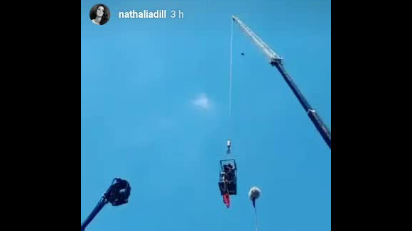 Nathalia Dill pula de bungee jumping ao gravar filme: 'Tudo pela arte'. Vídeo!