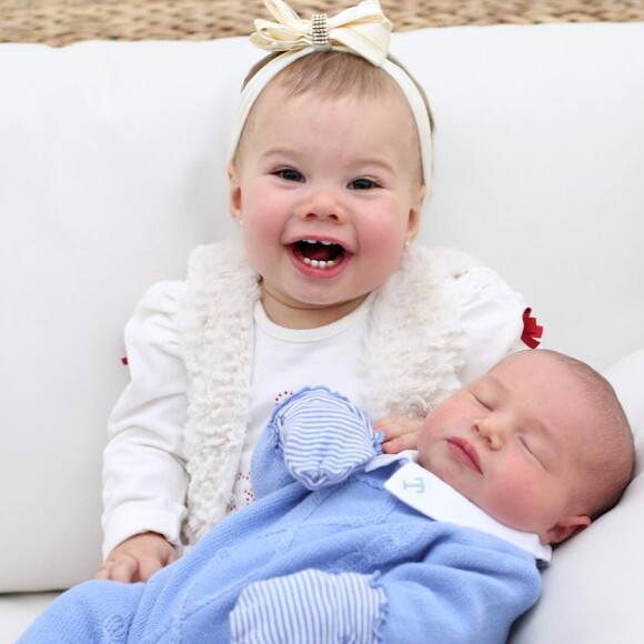 Thais Fersoza e Michel Teló são pais de Melinda, de 1 ano, e Teodoro, de 1 mês