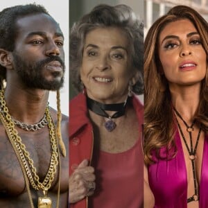 Na novela, Bibi (Juliana Paes) e Sabiá (Jonathan Azevedo) vão ajudar Elvira (Betty Faria) a se vingar de Irene (Debora Falabella)