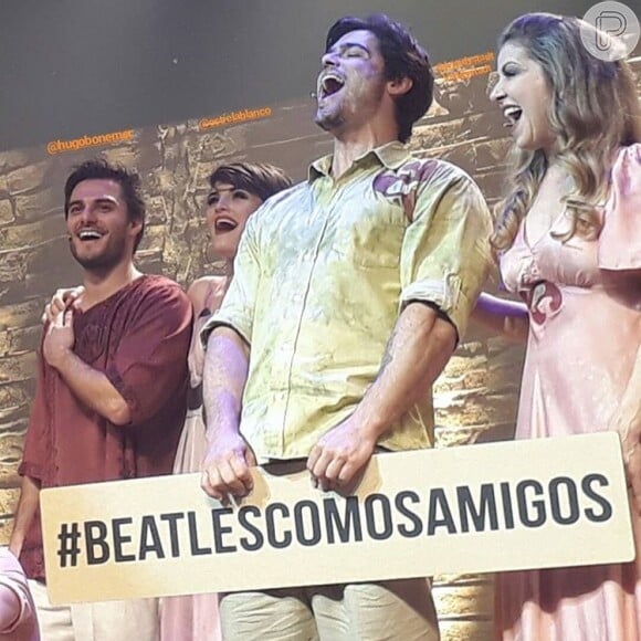 Hugo Bonemer também já participou de um musical em homenagem aos Beatles no Rio de Janeiro em 2017