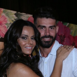 Viviane Araujo e Radamés Martins ficaram juntos por 10 anos