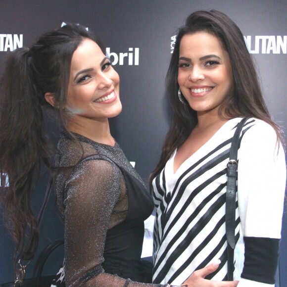 Ex-BBB Mayla ajuda a gêmea, Emilly, a montar looks: 'Sou personal stylist dela'