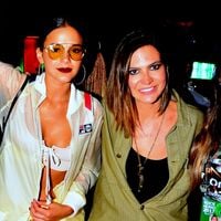 Bruna Marquezine, de top e short, arrasa com estilo sporty chic no Rock in Rio