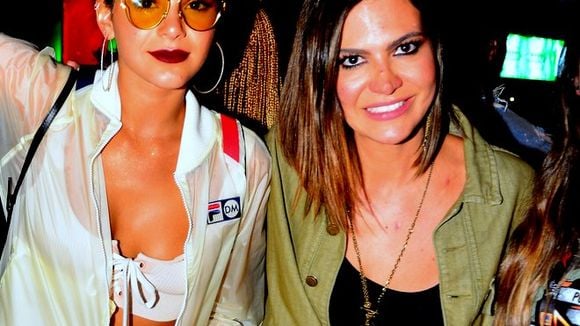 Bruna Marquezine, de top e short, arrasa com estilo sporty chic no Rock in Rio