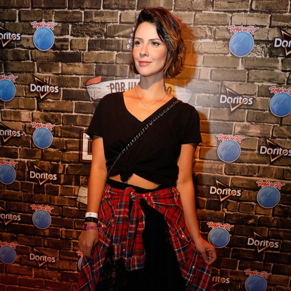 Camila Rodrigues no Rock in Rio em 16 de setembro de 2017