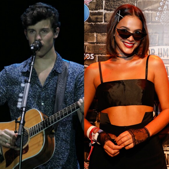 Bruna Marquezine começou a ser seguida por Shawn Mendes após conferir o show do canadense no Rock in Rio no sábado, 16 de setembro de 2017