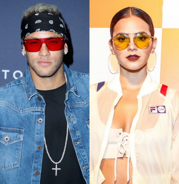 Neymar e Bruna Marquezine são adeptos de óculos com lentes coloridas!