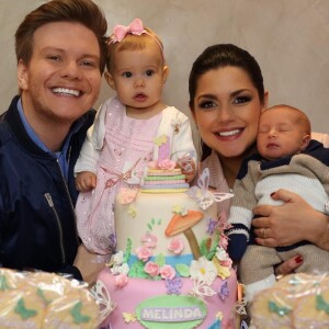 Thais Fersoza disse que já consegue diferenciar as personalidades de Teodoro e Melinda