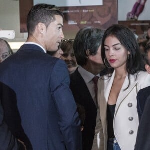 A modelo Georgina Rodríguez espera o quarto filho de Cristiano Ronaldo