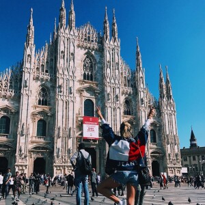 'O jeans reina em todas as minhas produções de viagem, porque é universal', explicou Giovanna Ewbank sobre seus looks