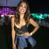 Juliana Paes elegeu a lingerie como uma das peças principais de seu look Rosa Chá, usado no Rock in Rio da última quinta-feira, 21 de setembro de 2017