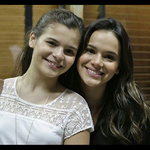 Luana, irmã de Bruna Marquezine, comemorou aniversário de 15 anos em um salão de festas do Rio de Janeiro, nesta sexta-feira, 22 de setembro de 2017