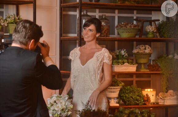 Glenda Kozlovski e Luis Tepedino se casaram no restaurante Prado, no Jockey Club do Rio de Janeiro 