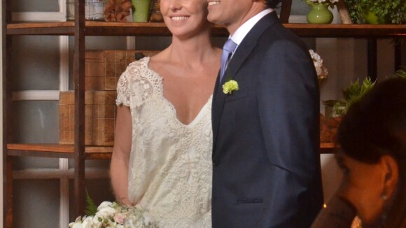Glenda Kozlowski se casa com dentista Luis Tepedino após 8 anos de união. Fotos!