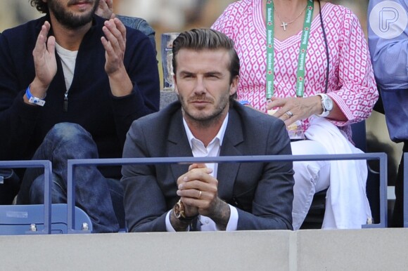 David Beckham é o novo garoto propaganda do modelo esportivo F-Type Coupé, da marca de automóveis Jaguar