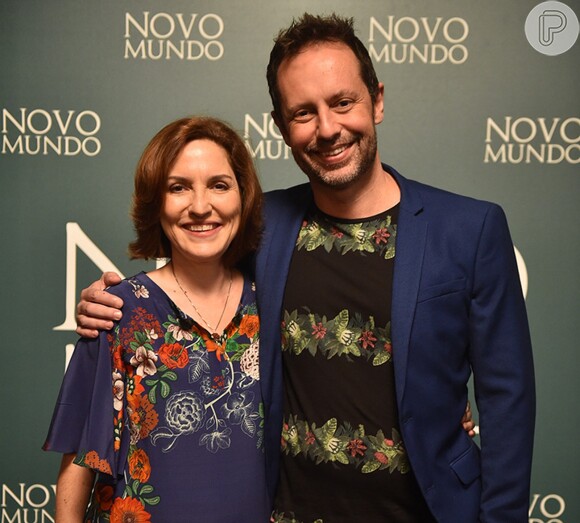 Thereza Falcão e Alessandro Marson, autores da novela 'Novo Mundo', abordaram pautas e problemas atuais do Brasil na trama, ambietada no século XIX