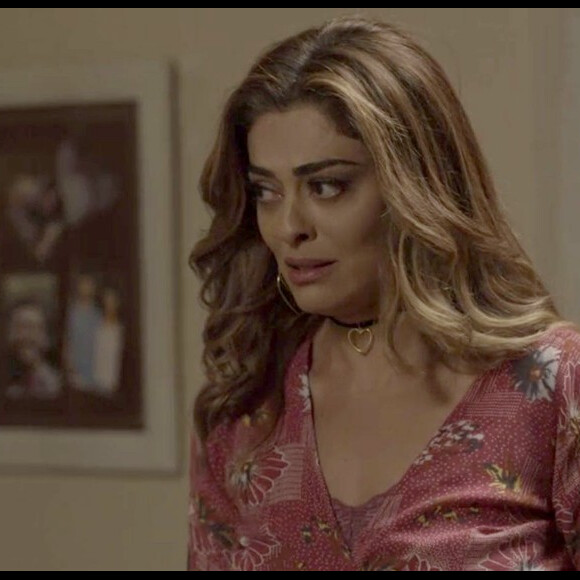 Bibi (Juliana Paes) se dá conta que Rubinho é mau-caráter, em 16 de outubro de 2017, na novela 'A Força do Querer'