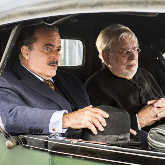 José Augusto (Tony Ramos) decide confinar Maria Vitória (Vitória Strada) em um convento após descobrir que ela está grávida, no capítulo que vai ao ar terça-feira, dia 3 de outubro de 2017, na novela 'Tempo de Amar'