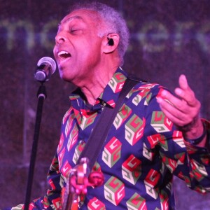 Famosos vão a show de Preta e o pai, Gilberto Gil, no Cristo Redentor, no Alto da Boa Vista, no Rio de Janeiro, na noite desta quarta-feira, 28 de setembro de 2017