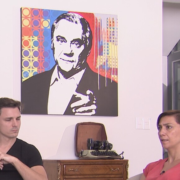 Filho de Marcelo Rezende acusou Luciana Lacerda de ter usado o cartão do pai para comprar um aparelho celular de última geração