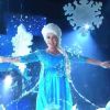 Patrícia Abravanel encarnou a princesa Elsa, da animação 'Frozen' no programa 'Máquina da Fama'