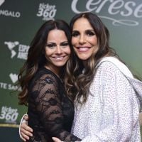 Grávida, Ivete Sangalo rebola no palco com Viviane Araújo: 'Isso é que é mulher'