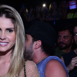 Bárbara Evans também curtiu o show de Ivete Sangalo