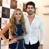 Ex-BBBs Adriana Sant'Anna e Rodrigão anunciaram a nova gravidez em agosto deste ano
