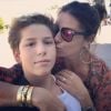 Pietro, de 12 anos, filho de Giovanna Antonelli e Murilo Benício, também se mudou para Portugal com a mãe