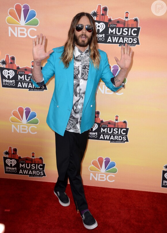 Jared Leto prestigia o iHeartRadio Music Awards 2014