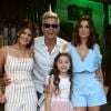 Otaviano Costa usou chifre de unicórnio em festa de aniversário de 7 anos da filha, Olívia, fruto de seu casamento com Flávia Alessandra