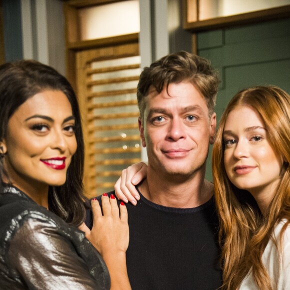 Juliana Paes e Marina Ruy Barbosa trabalharam juntas em 'Totalmente Demais'