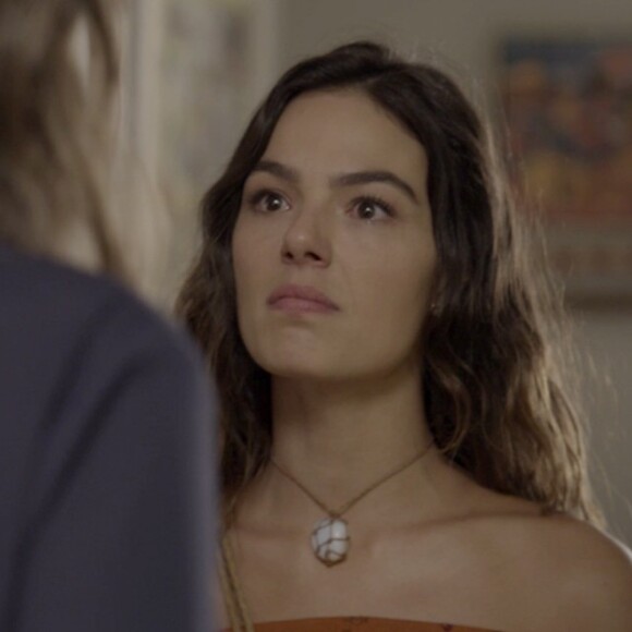 Ritinha (Isis Valverde) enfrenta Joyce (Maria Fernanda Cândido), afirmando vai levar Ruyzinho (Lorenzo Souza) embora, na novela 'A Força do Querer'