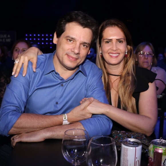 Celso Portiolli e a designer de interiores Suzana Marchi estão juntos há 27 anos